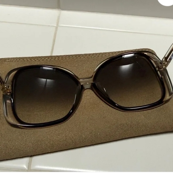 NEW! Nina Ricci Oversized Ombre Sunglasses - Made in France - Picture 6 of 10